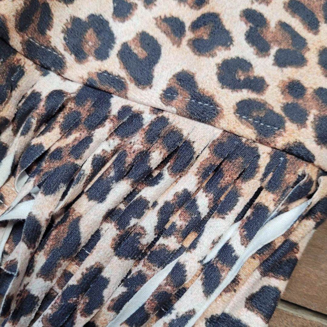 Love Highland Cow Ruffle Top and Fringe Cheetah Print Shorts Outfit A Touch of Magnolia Boutique