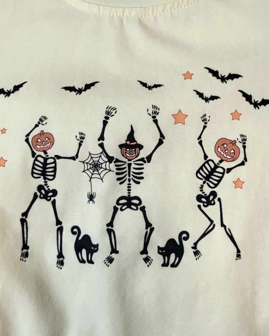 Skeleton Halloween Top A Touch of Magnolia Boutique
