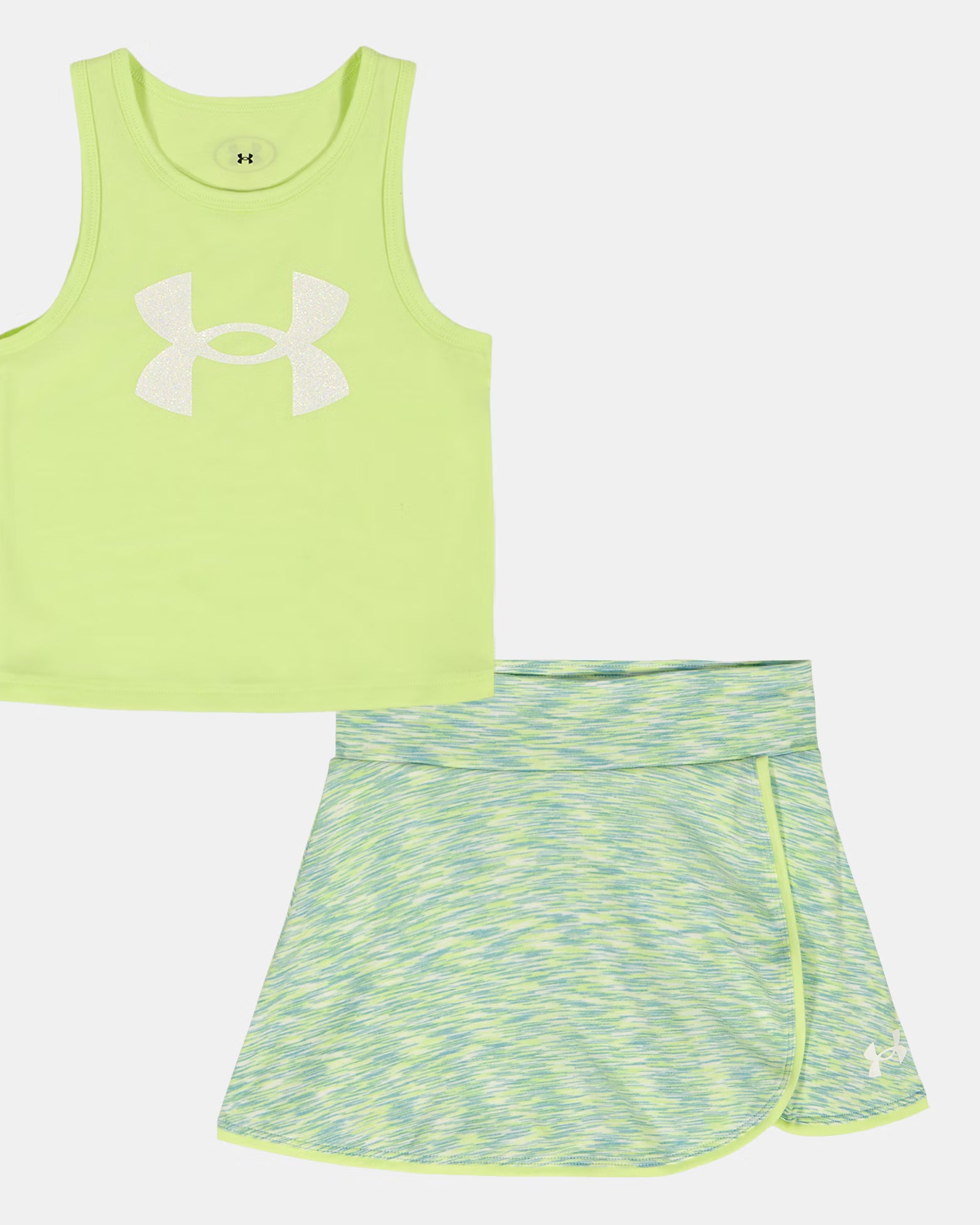 Under Armour® Tank Wrap Skort Set- Faded Green A Touch of Magnolia Boutique