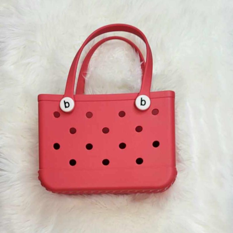 Small EVA bags (multiple solid color and printed options) A Touch of Magnolia Boutique Red