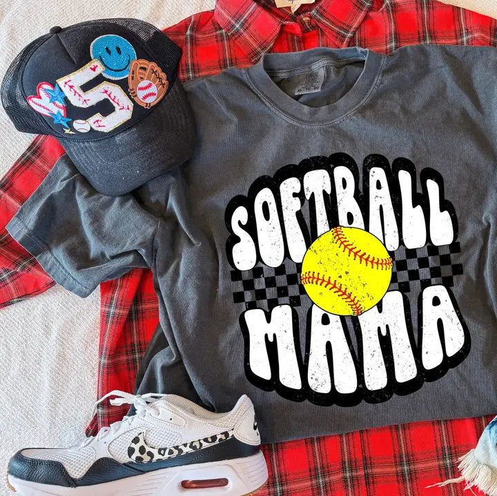 Softball Mama Tee A Touch of Magnolia Boutique