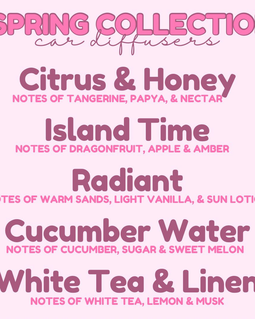 Car Diffuser (multiple scent options) A Touch of Magnolia Boutique