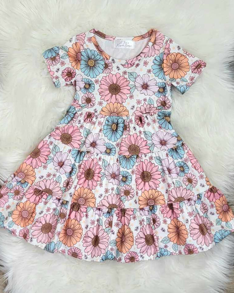 Spring Floral Tiered Dress A Touch of Magnolia Boutique