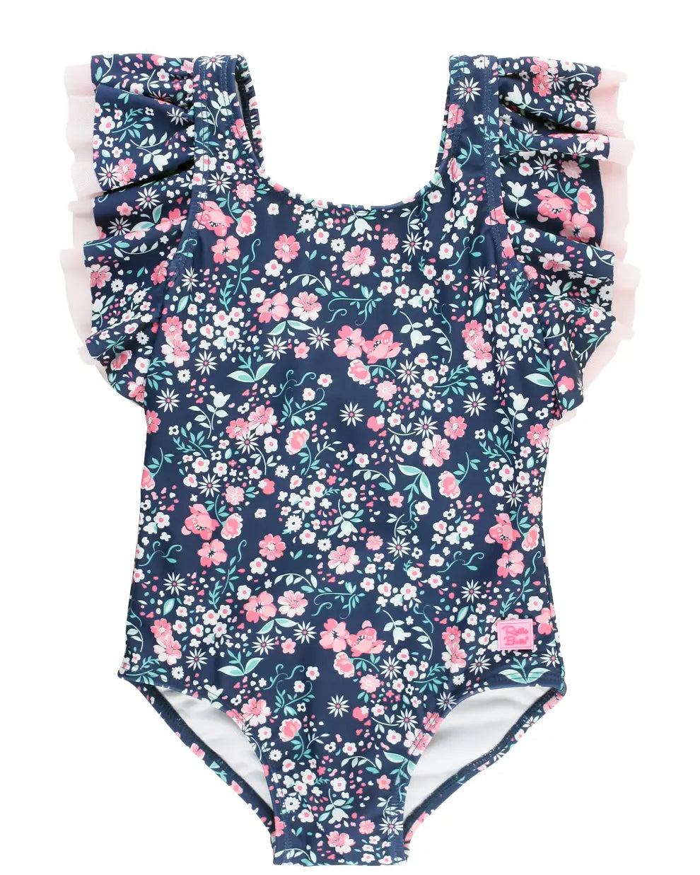 Moonlit Meadow Butterfly Sleeve One Piece Swimsuit A Touch of Magnolia Boutique
