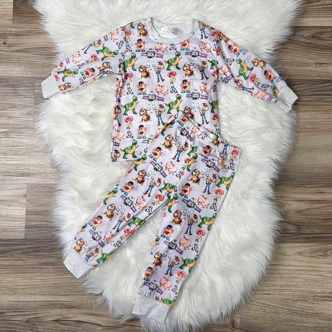 Fun Toys Inspired Pajama Set (sizes 7 and 10 available)  A Touch of Magnolia Boutique   