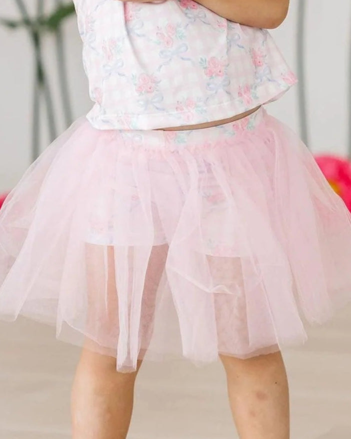 Ribbons & Roses Tutu Shorts A Touch of Magnolia Boutique