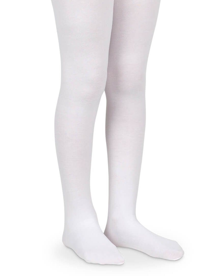 Organic Cotton Tights with Seamless Toe  A Touch of Magnolia Boutique White 6-18 month 