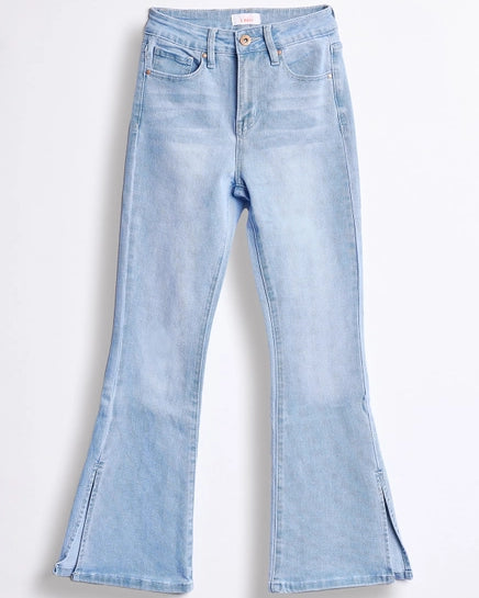 Flare with Side Slit Jeans YMI Tween (7-14) A Touch of Magnolia Boutique