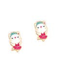 Ballerina Kitty Cutie earrings  A Touch of Magnolia Boutique   