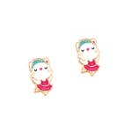 Ballerina Kitty Cutie earrings A Touch of Magnolia Boutique