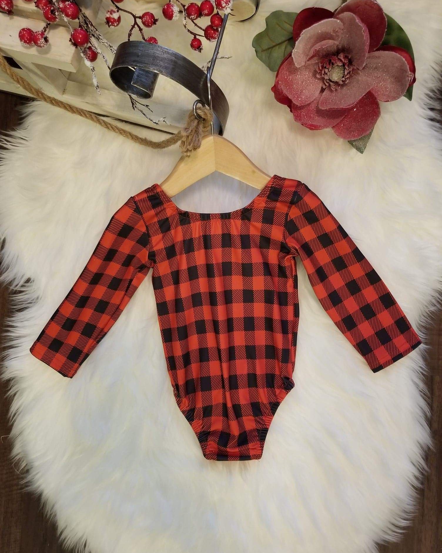 Buffalo plaid Leo A Touch of Magnolia Boutique
