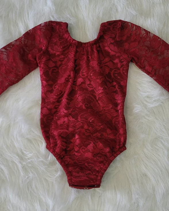 Burgundy Lace Leo A Touch of Magnolia Boutique