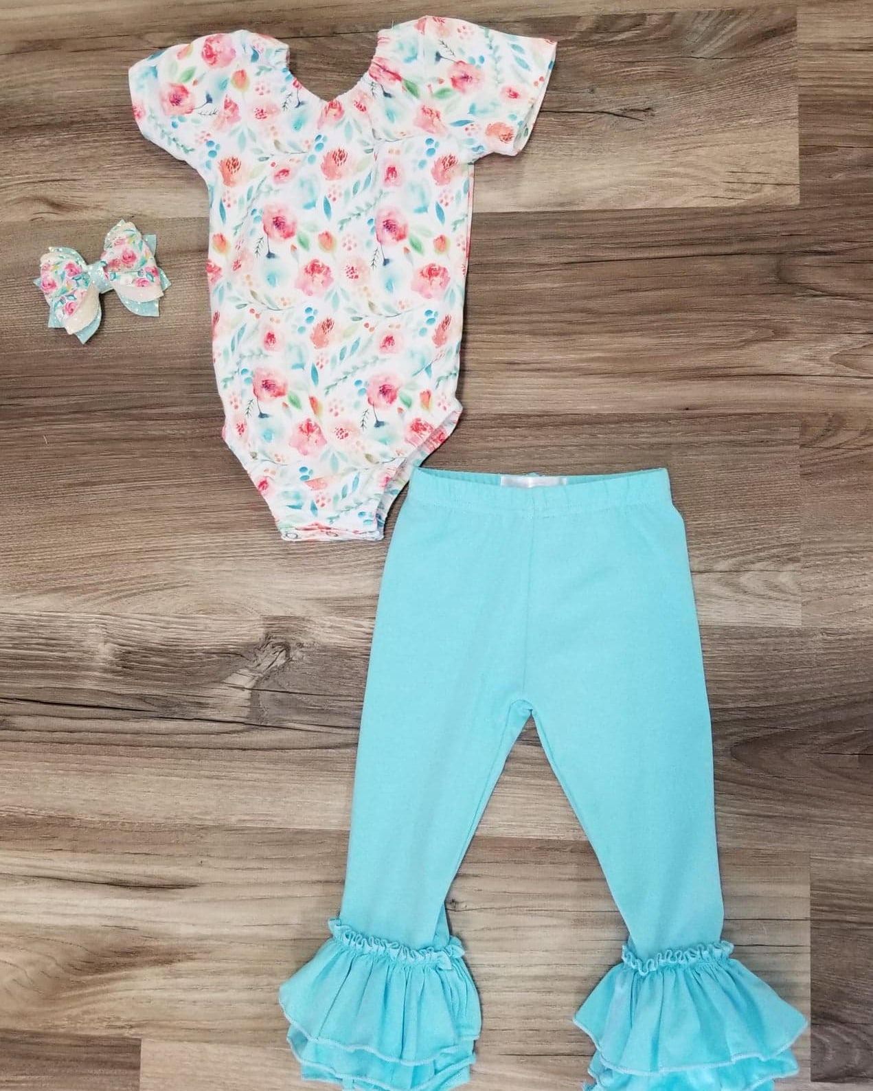 Coral Floral Leo A Touch of Magnolia Boutique