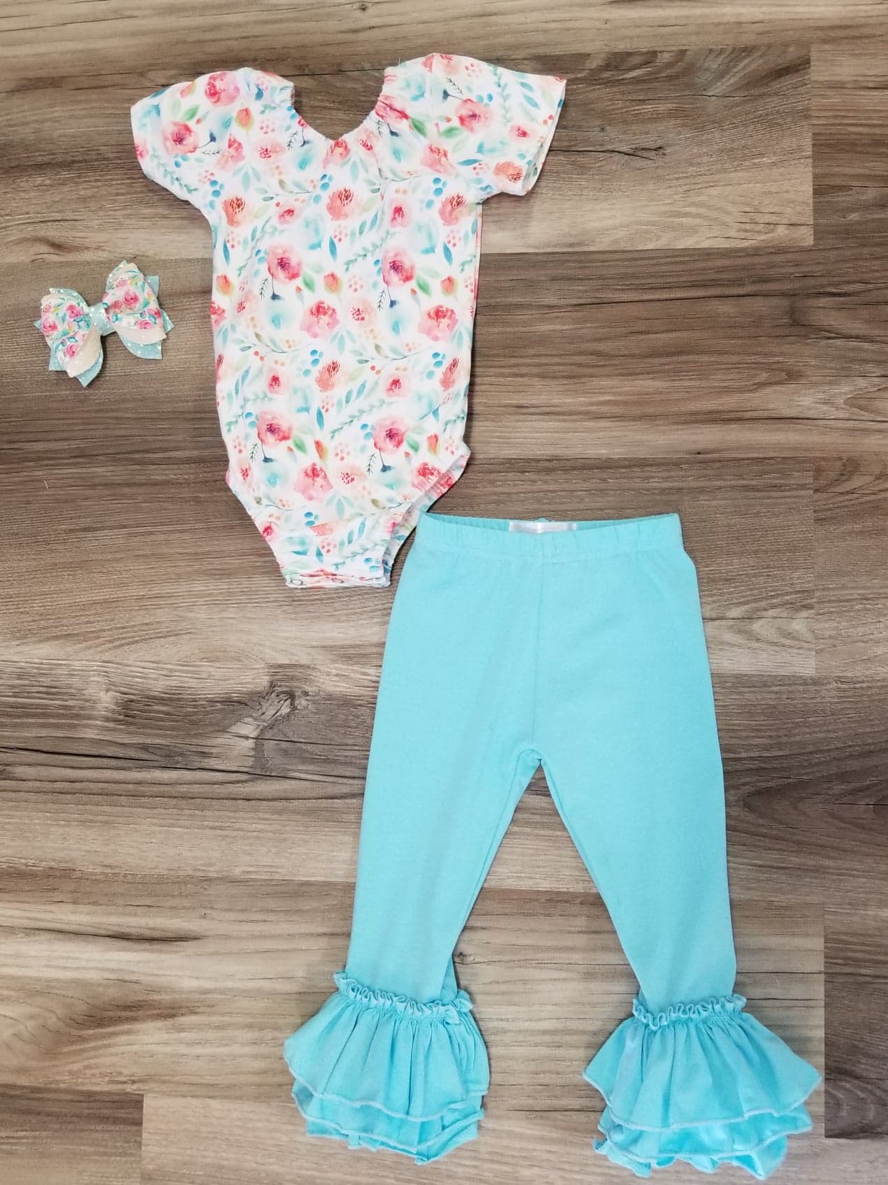 Coral Floral Leo A Touch of Magnolia Boutique