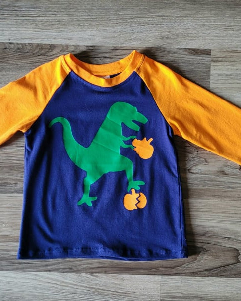 Dinosaur Pumpkin Top A Touch of Magnolia Boutique
