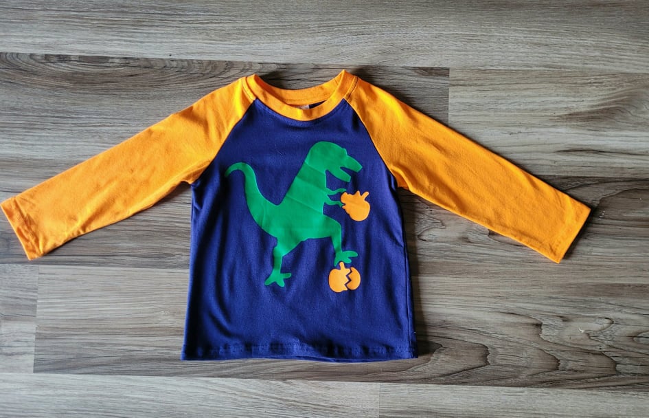 Dinosaur Pumpkin Top A Touch of Magnolia Boutique