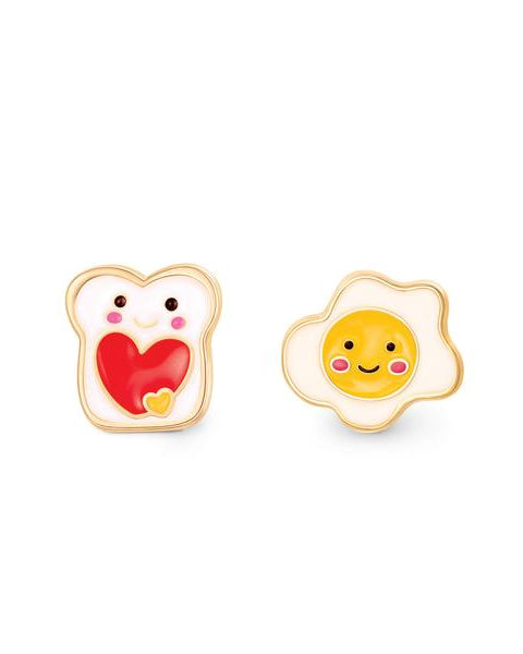 Breakfast favs enamel stud earrings A Touch of Magnolia Boutique