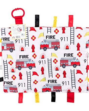 Blanket taggies (multiple styles available)  A Touch of Magnolia Boutique Firetruck  