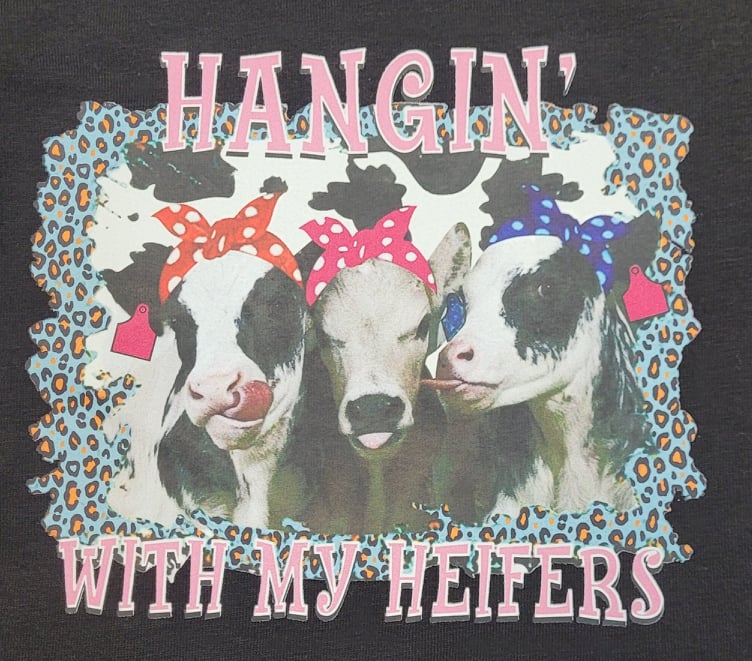 Hangin' with my heifers