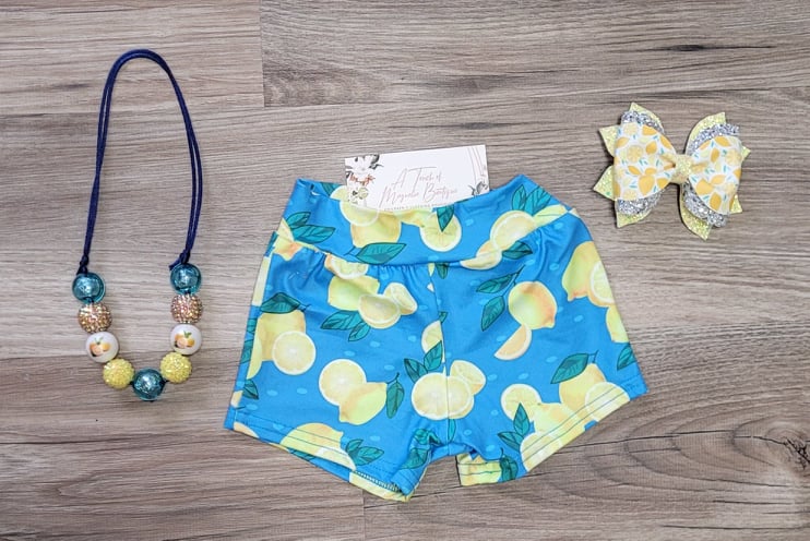Lemon Shorties A Touch of Magnolia Boutique