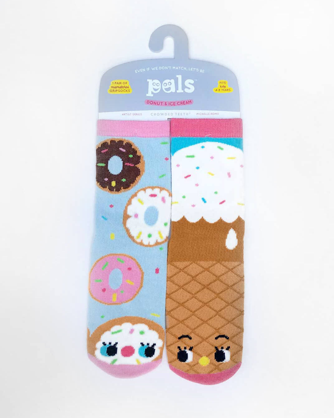 Fun mismatched socks Donut and Ice Cream  A Touch of Magnolia Boutique   