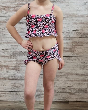 Pink Leopard Floral Bikini A Touch of Magnolia Boutique