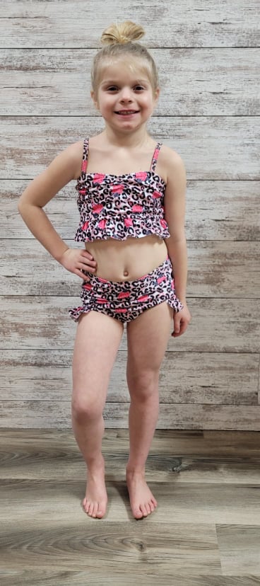 Pink Leopard Floral Bikini A Touch of Magnolia Boutique