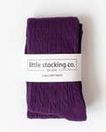 Plum Cable Knit tights  A Touch of Magnolia Boutique   