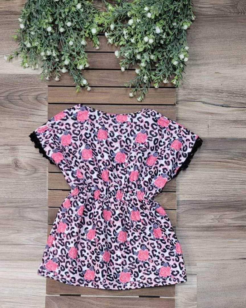 Pink Leopard Swim Top A Touch of Magnolia Boutique