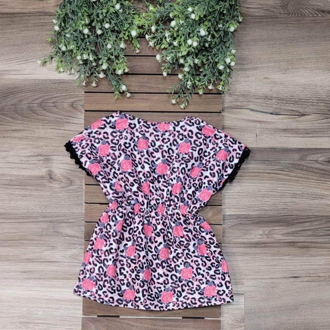 Pink Leopard Swim Top A Touch of Magnolia Boutique