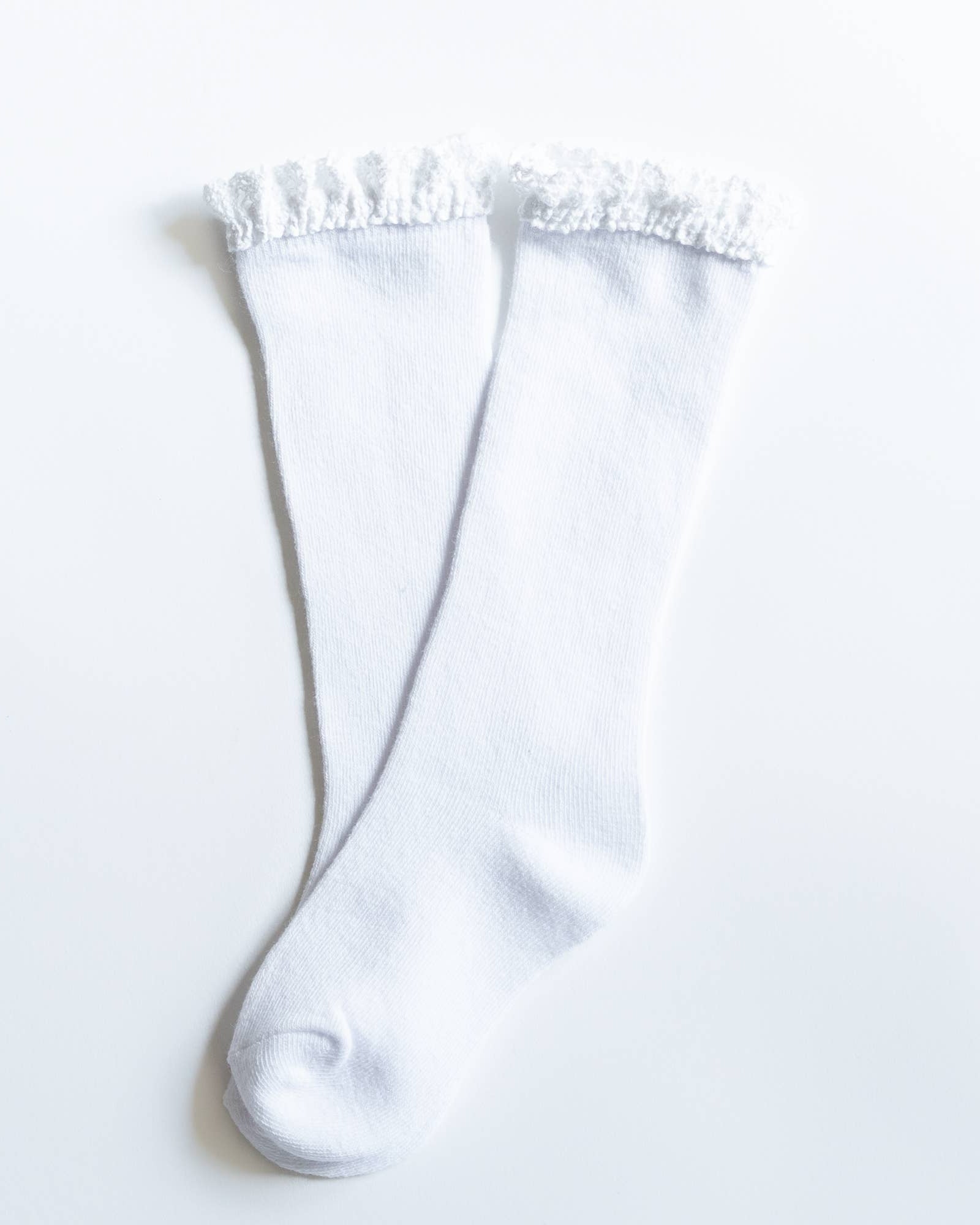 White Lace Top Knee High Socks  A Touch of Magnolia Boutique   