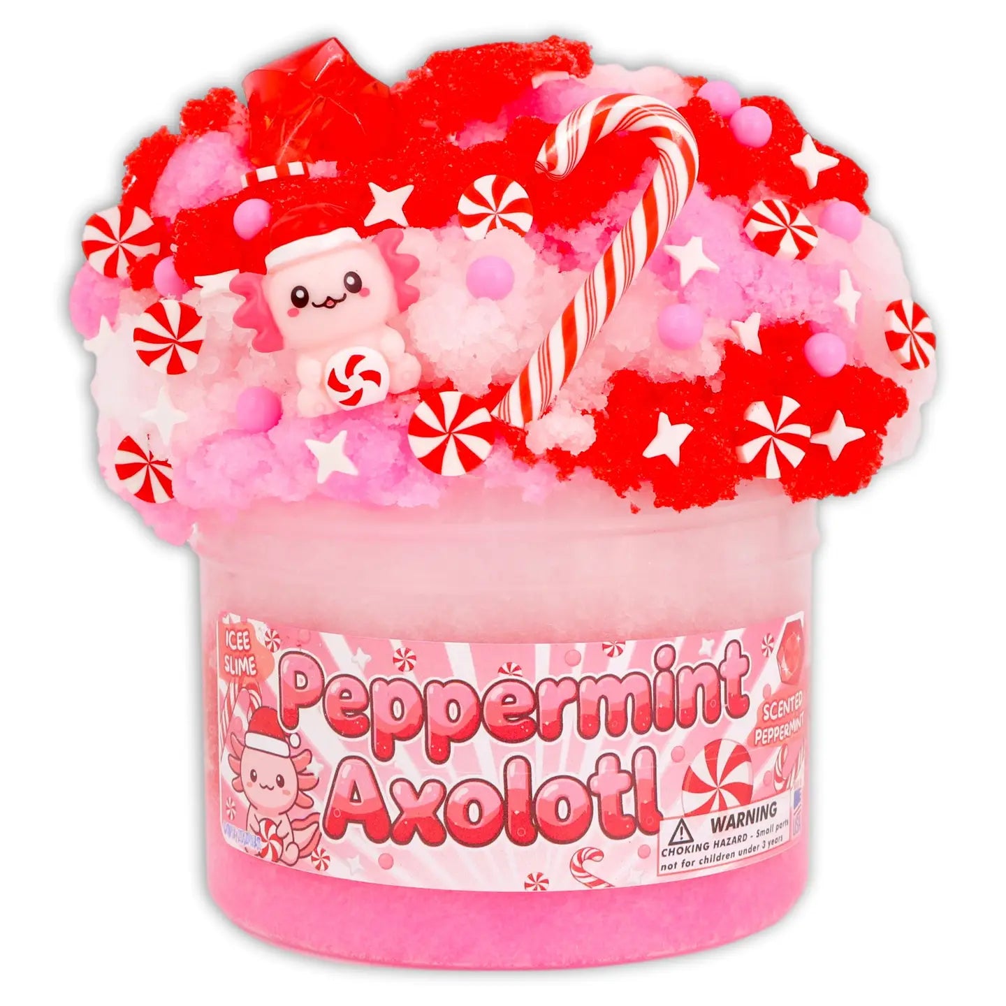 Dope Slime Peppermint Axolotl - Icee Textured A Touch of Magnolia Boutique