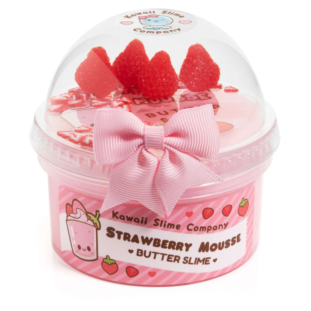 Strawberry Mousse Fluffy Butter Slime A Touch of Magnolia Boutique