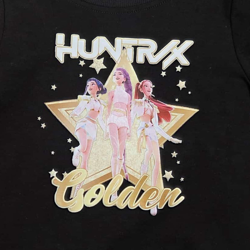 Black Golden Inspired Hunter Girls Top A Touch of Magnolia Boutique