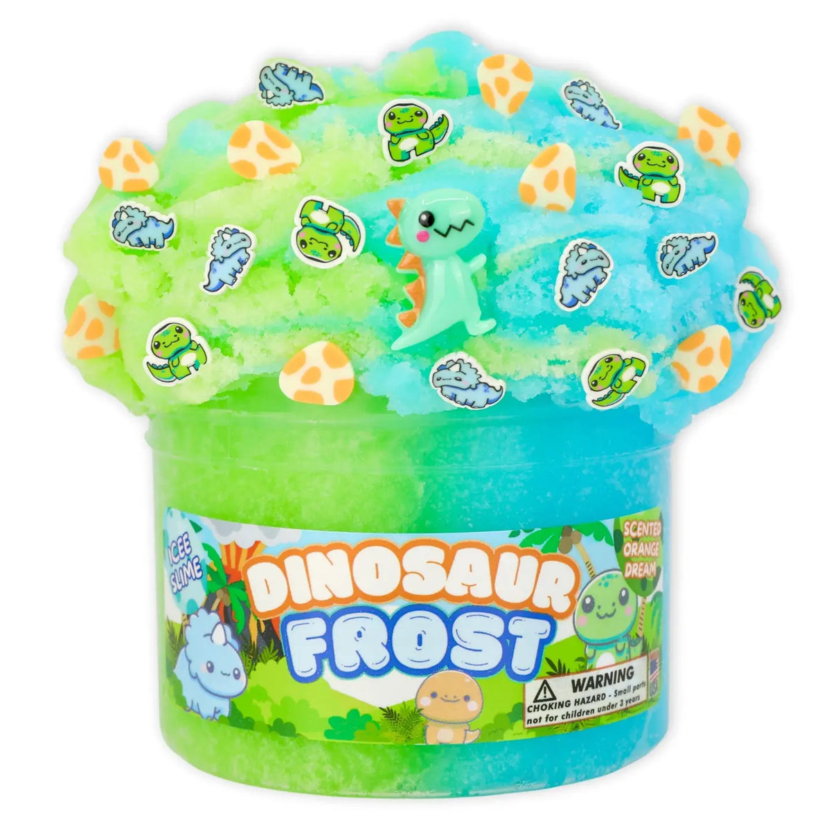 Dope Slime Dinosaur Frost - Icee Textured A Touch of Magnolia Boutique
