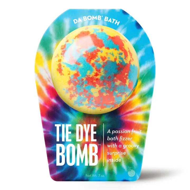 Da Bomb Bath Fizzers with toy (multiple options) A Touch of Magnolia Boutique Tie Dye Yellow