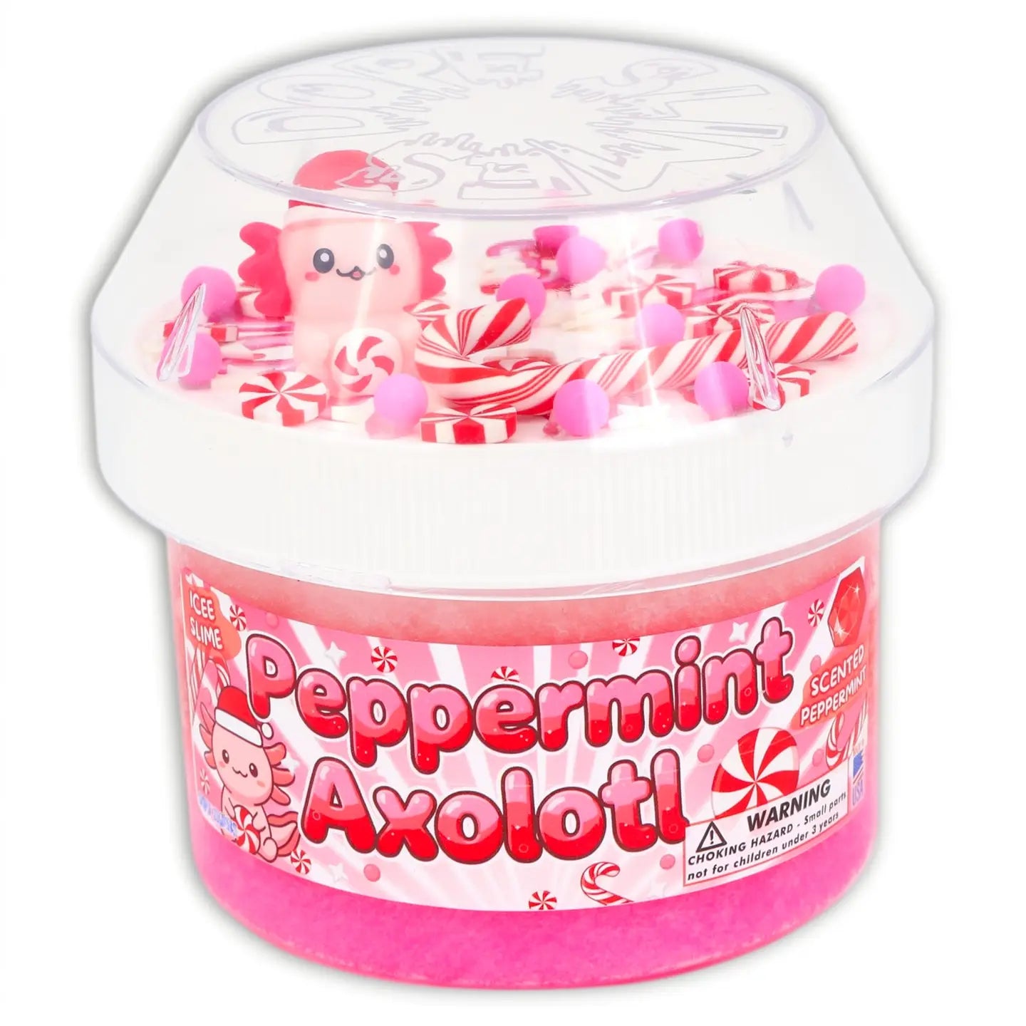 Dope Slime Peppermint Axolotl - Icee Textured A Touch of Magnolia Boutique