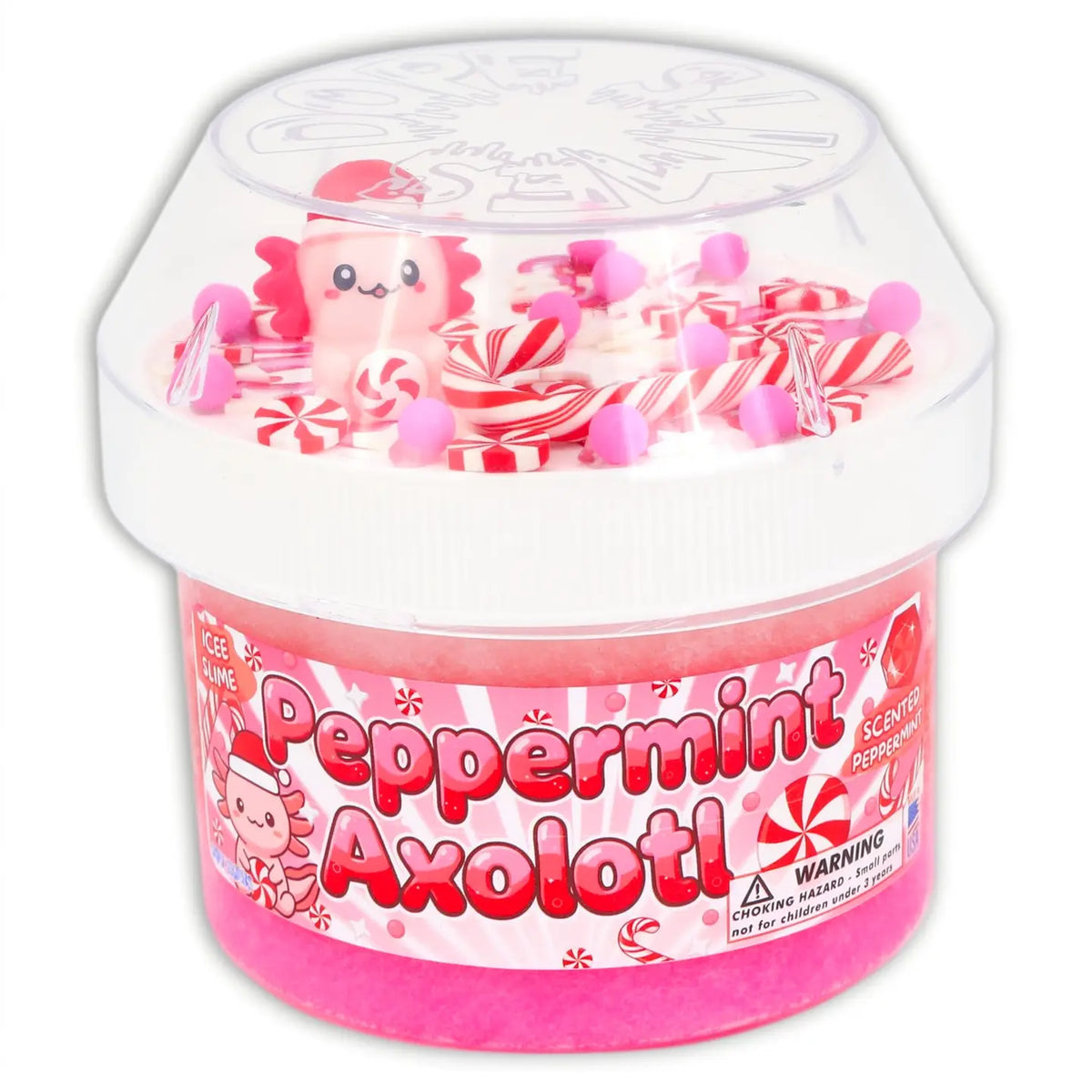 Dope Slime Peppermint Axolotl - Icee Textured A Touch of Magnolia Boutique