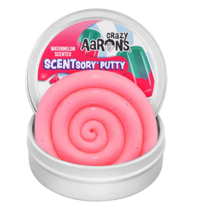 Crazy Aaron's 2.75" Scentsory Putty - Watermelon Popsicle A Touch of Magnolia Boutique