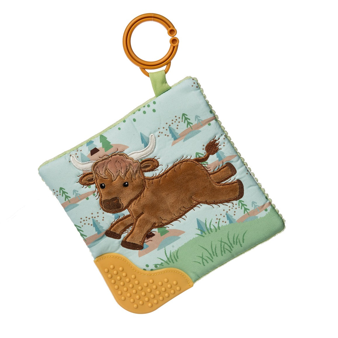 Hetty Highland Cow Crinkle Teether A Touch of Magnolia Boutique