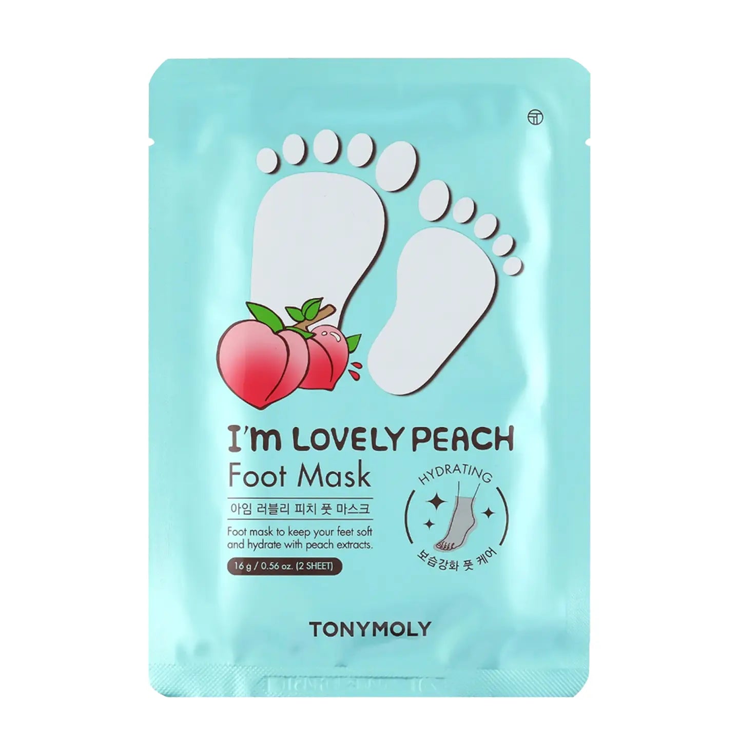I'm Lovely Peach Foot Mask A Touch of Magnolia Boutique