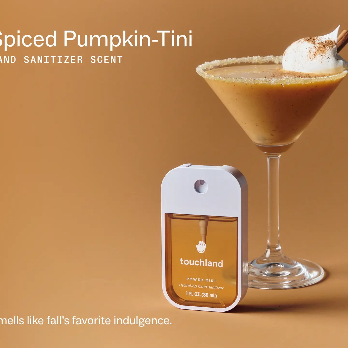 Power Mist Hand Sanitizer (Multiple Scents) by Touchland A Touch of Magnolia Boutique Spiced Pumpkin-Tini