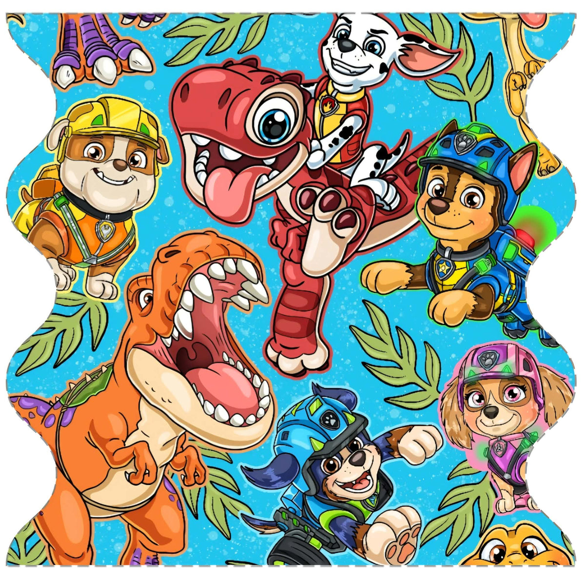 Bamboo Dino Rescue Pups Two-Piece Pajama Set A Touch of Magnolia Boutique