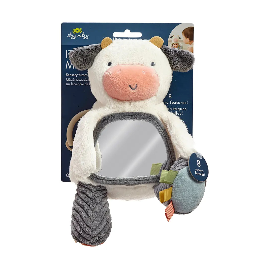 Carmen the Cow - Itzy Bitzy Mirror™ Travel + Tummy Time Toy A Touch of Magnolia Boutique