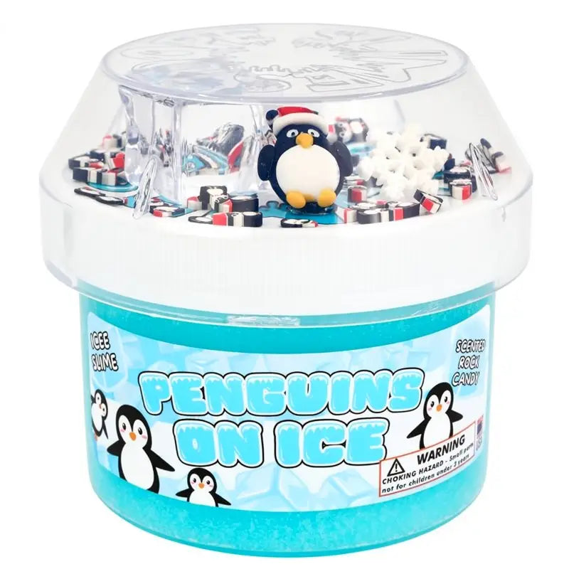 Dope Slime Penguins On Ice - Christmas Slime A Touch of Magnolia Boutique