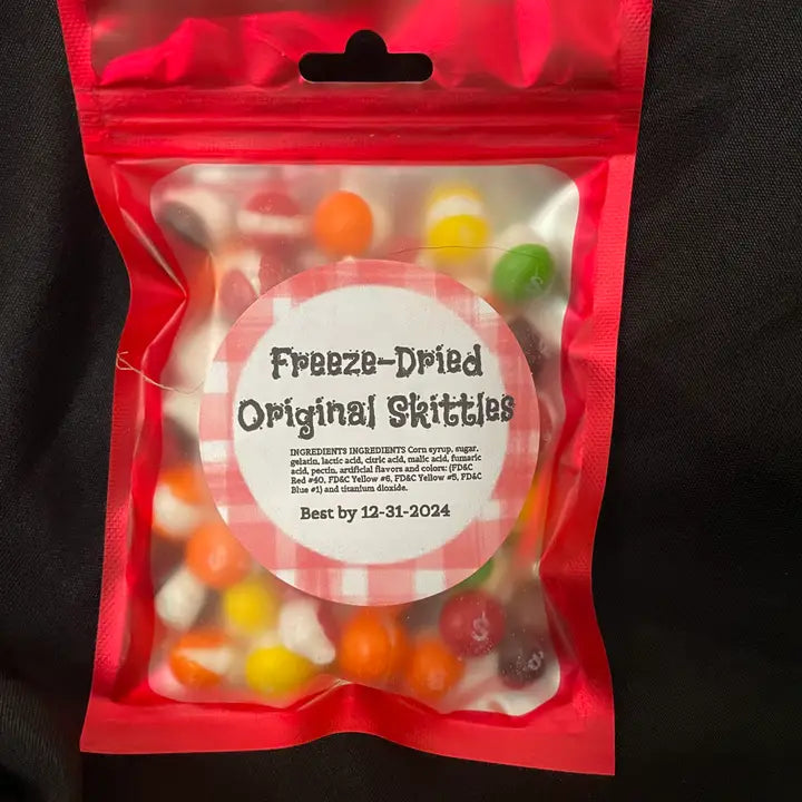 Freeze Dried Skittles Original or Sour-Small  A Touch of Magnolia Boutique   