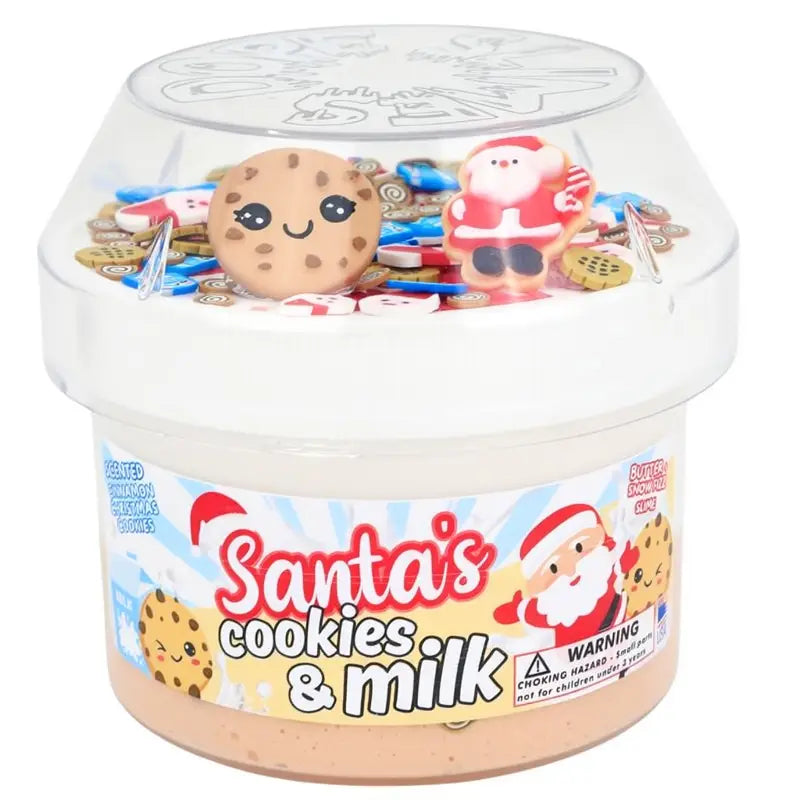 Dope Slime Santa's Cookies & Milk - Christmas Slime A Touch of Magnolia Boutique