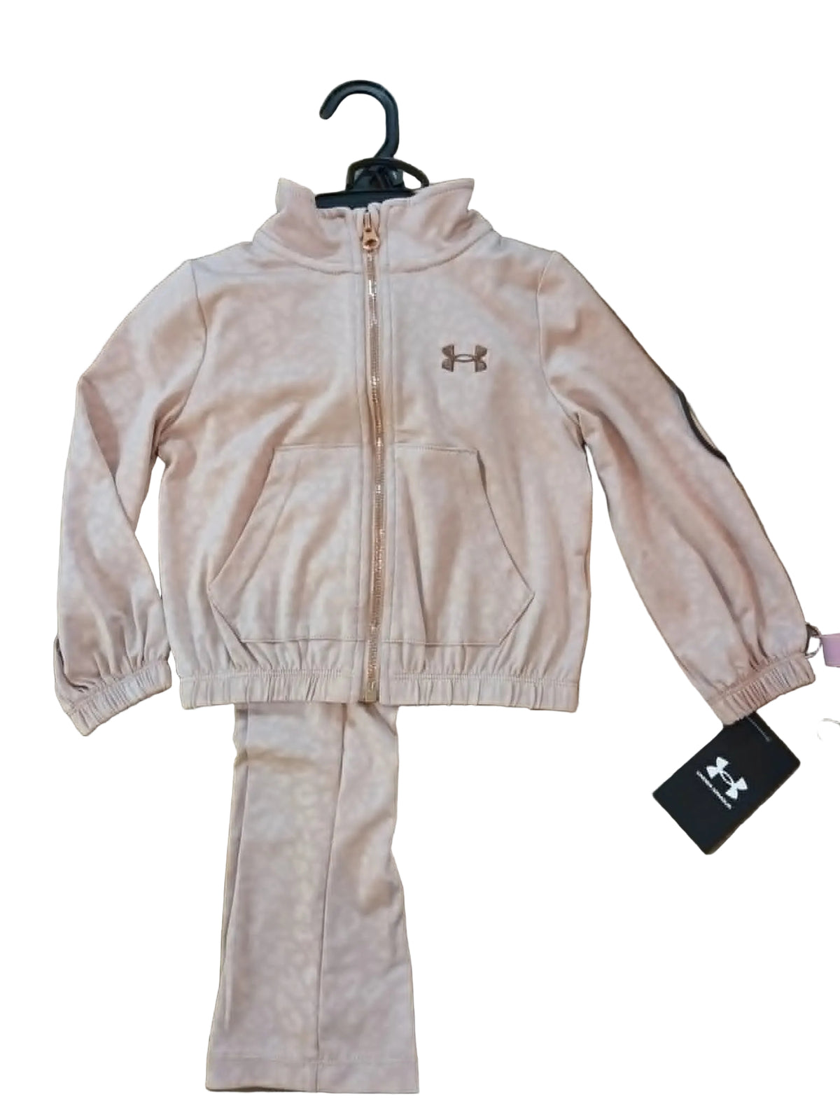 Under Armour® Bashful Pink Embossed Cheetah Rival Tracksuit A Touch of Magnolia Boutique