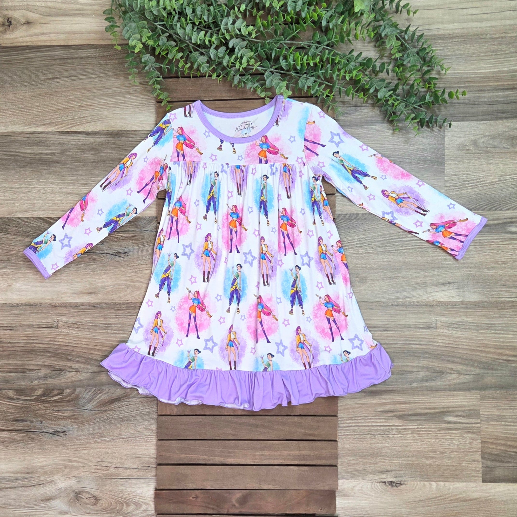 Kpop Bamboo Pajama Gown A Touch of Magnolia Boutique