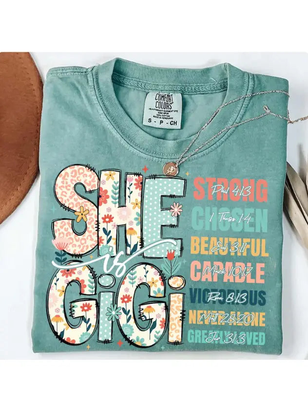 She is Gigi T Shirt A Touch of Magnolia Boutique